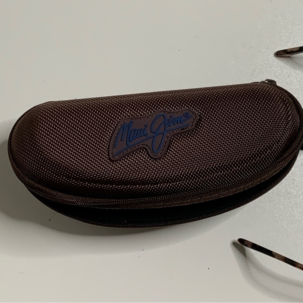 Maui Jim Brown Sunglasses Moonbow Hawaii Tortoise Shell Polarized Gray Lenses - Picture 7 of 7
